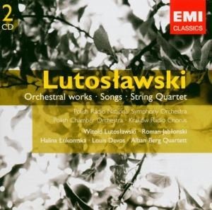 Witold Lutosławski GEMINI Orchestral Works Songs String Quartet