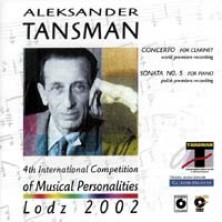 4 th International Competition of Musical Personalities Łódź 2002 A. Tansman, F.Liszt, W.A. Mozart Aleksander Tansman