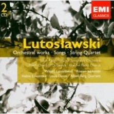 GEMINI Orchestral Works Songs String Quartet Witold Lutosławski