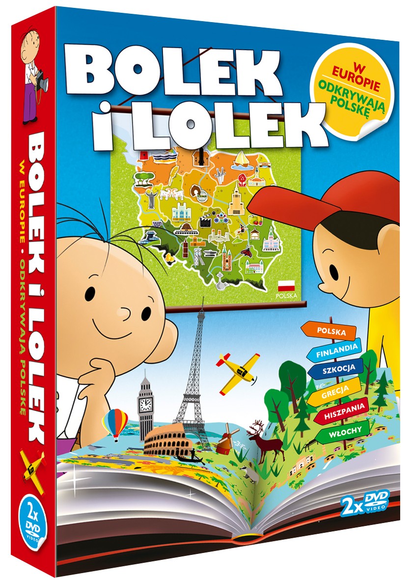 Bolek i Lolek w Europie / Bolek i Lolek odkrywają Polskę 