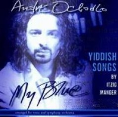 My Blue Yiddish Songs by Itzig Manger